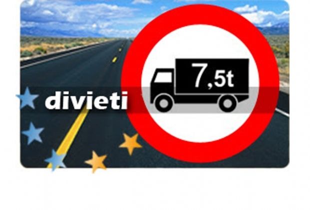 Divieti di circolazione dei mezzi pesanti, pubblicato il decreto del Ministero dei Trasporti