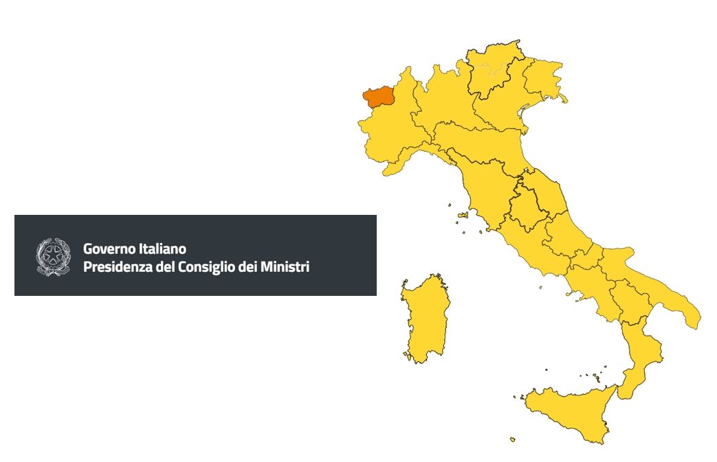 COVID-19: dal 17 maggio i nuovi colori delle Regioni Italiane