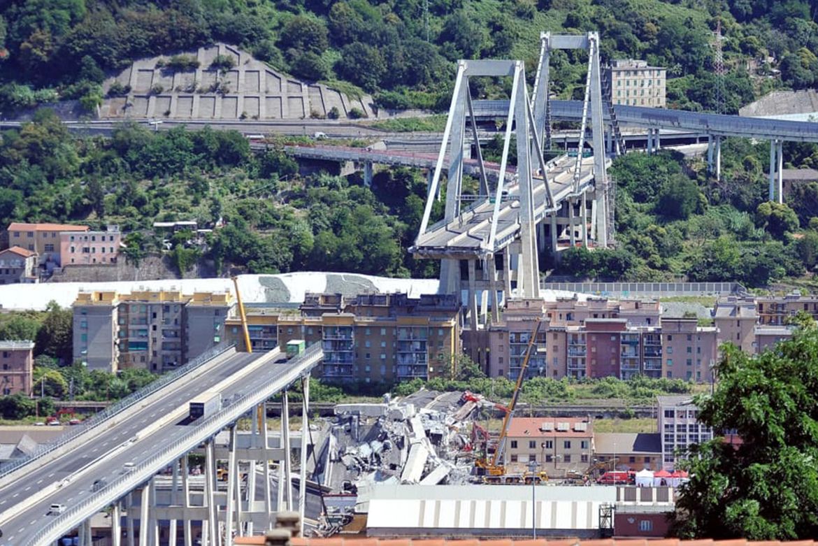 Crollo Ponte Morandi: gli itinerari alternativi per il traffico di lunga percorrenza