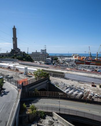 Genova, inaugurato il nuovo collegamento sopraelevato tra porto e San Benigno