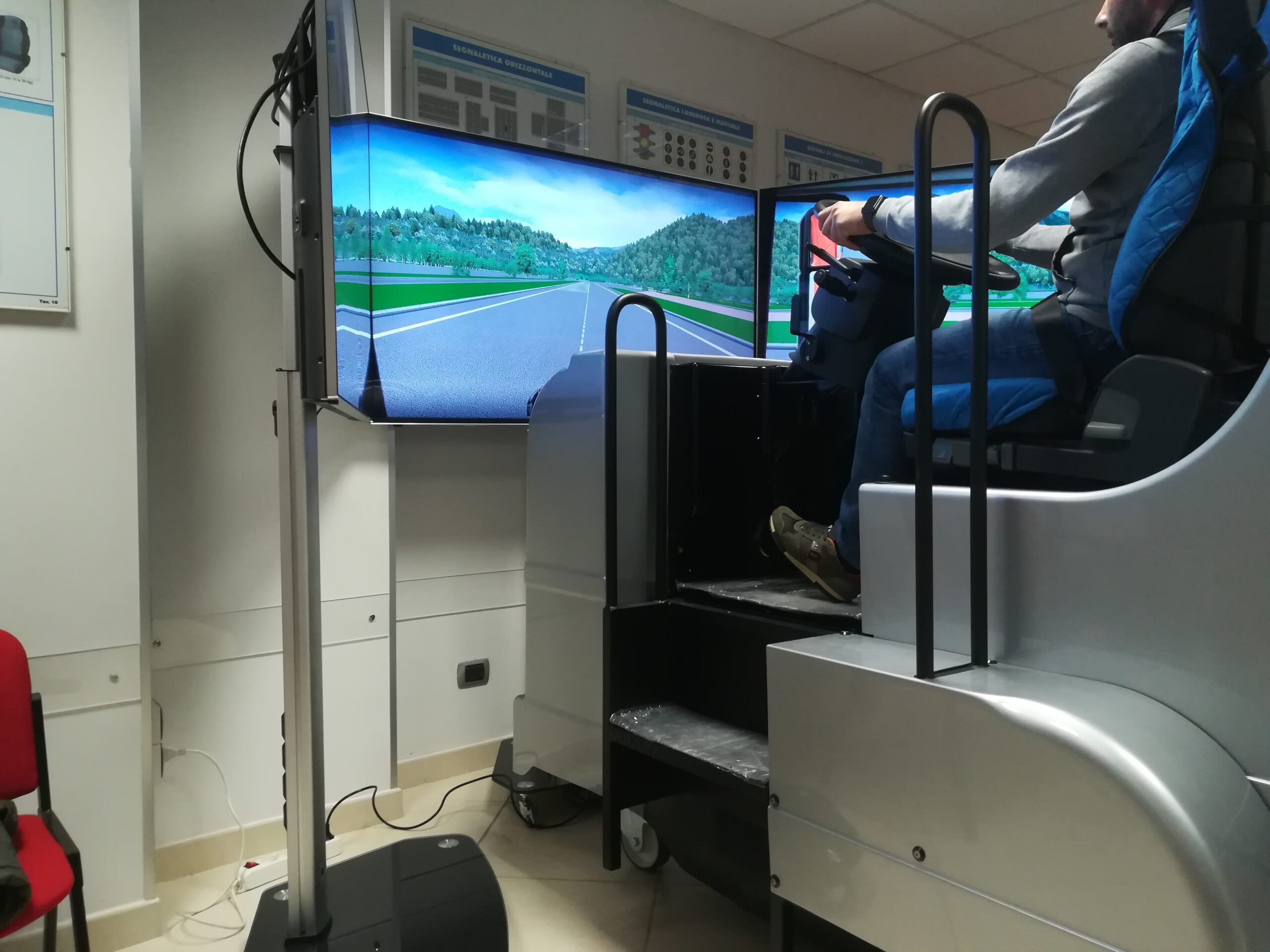 Truck Simulator, successo per il corso organizzato da Anagnina Service