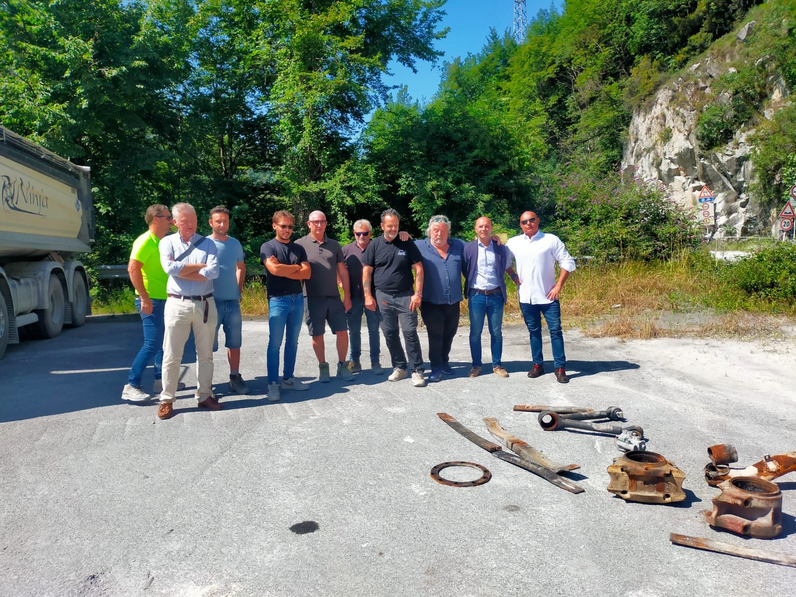 ASSOTIR Toscana al fianco dei vettori del marmo per ribadire le ragioni della protesta alla vigilia della prossima apertura del Tavolo Istituzionale