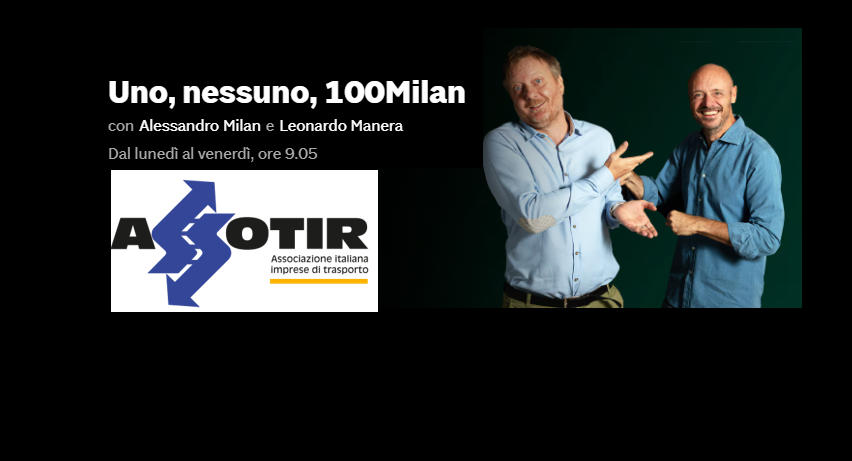 ASSOTIR alla trasmissione “Uno, Nessuno, 100Milan” per commentare il Nuovo Codice della Strada