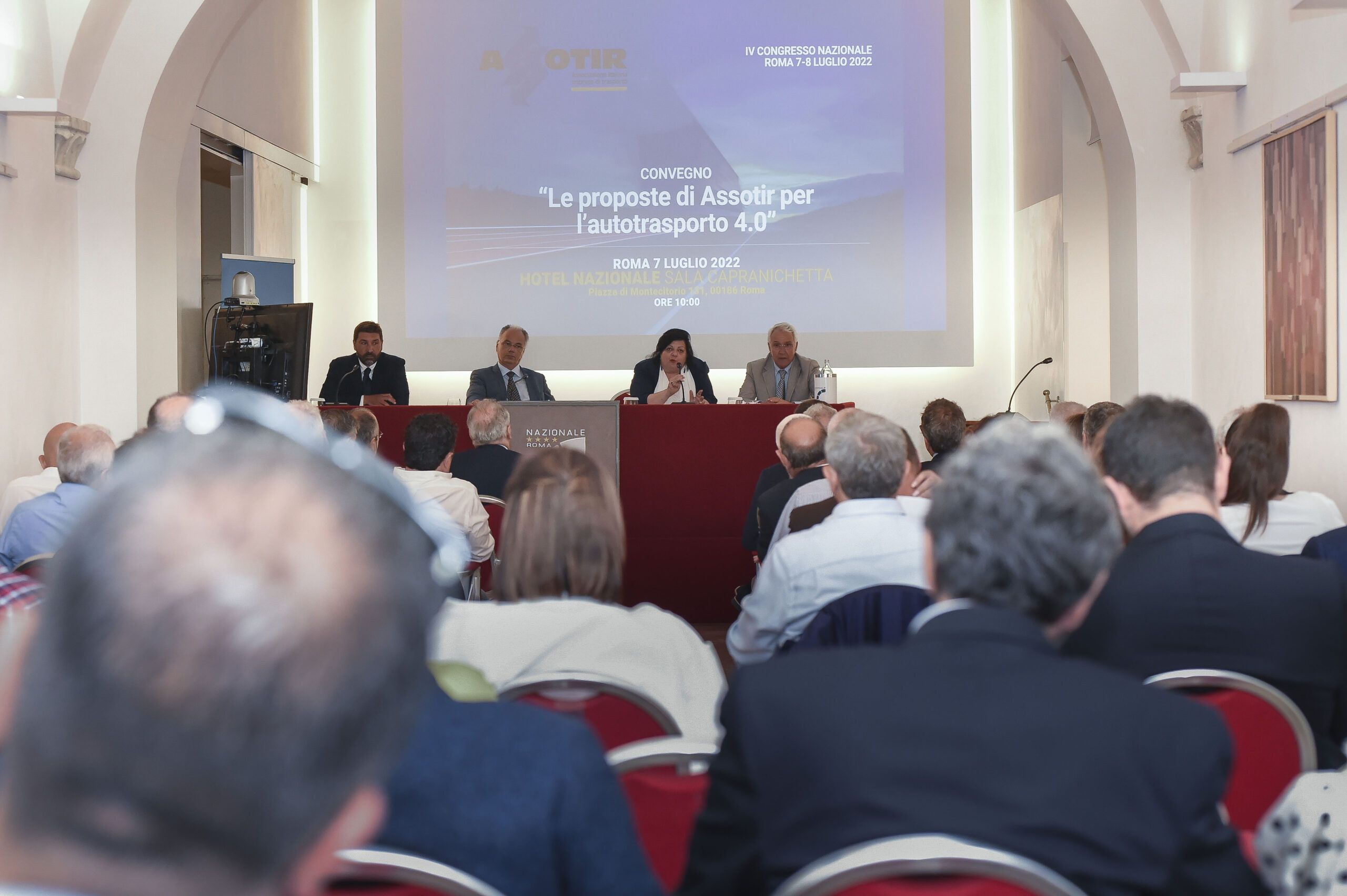 Al IV Congresso Nazionale, ASSOTIR presenta alla politica 4 proposte per rilanciare l’autotrasporto. All’unanimità rieletta Presidente Nazionale Anna Vita Manigrasso, Claudio Donati confermato Segretario Generale