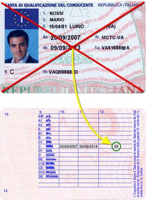 Patente e CQC insieme? Rispettare le propedeuticità, dice il Ministero