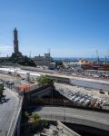 Genova, inaugurato il nuovo collegamento sopraelevato tra porto e San Benigno