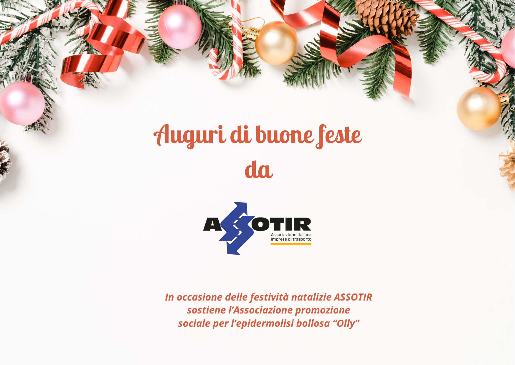 Chiusura degli uffici della sede nazionale di ASSOTIR per le festività natalizie