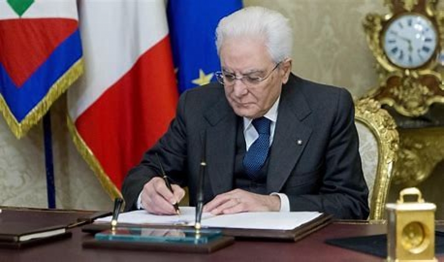D.L. SOSTEGNI bis. Mattarella firma il testo definitivo, ma richiama il Parlamento.