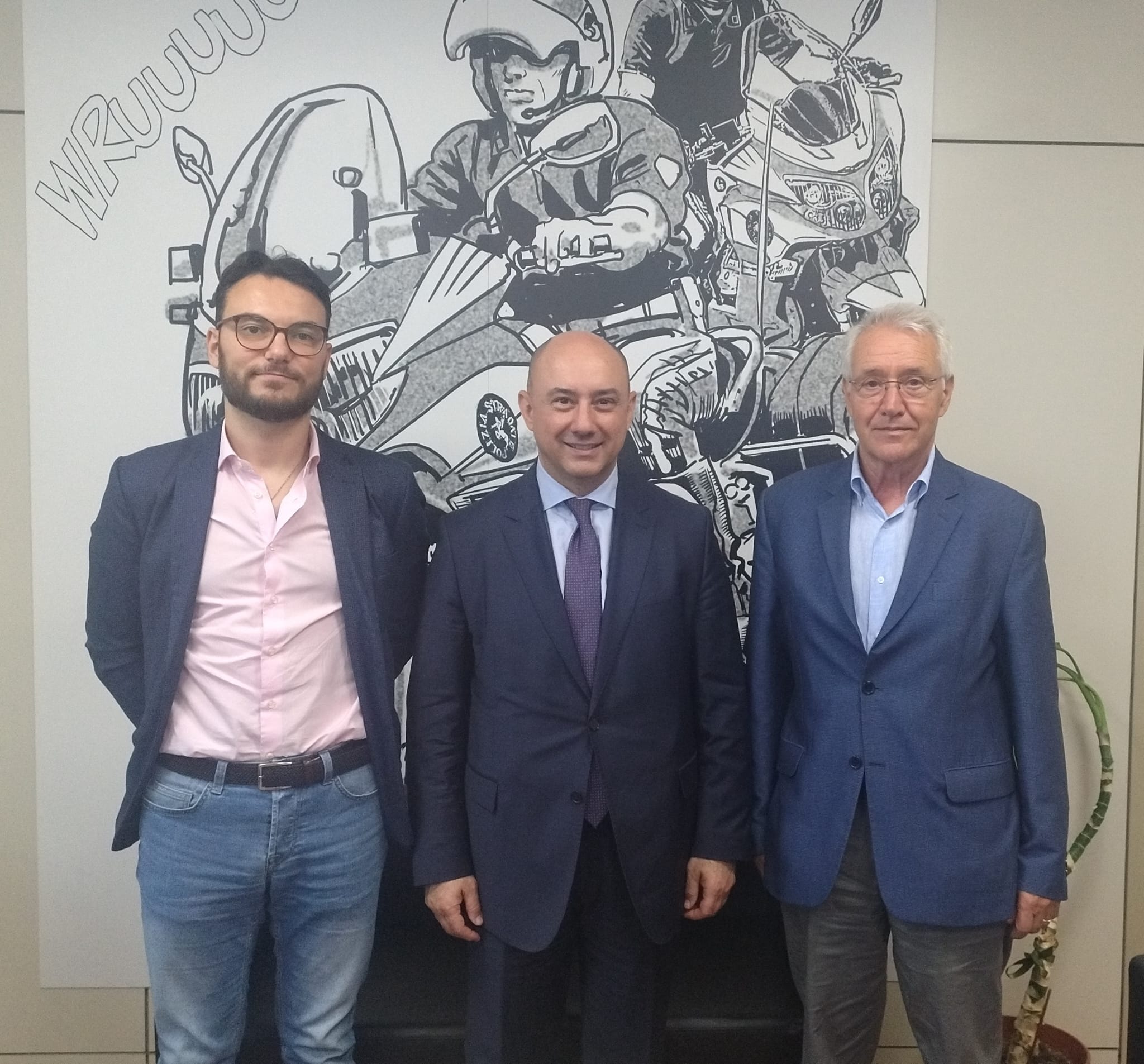 ASSOTIR incontra il Direttore del Servizio di Polizia Stradale Santo Puccia