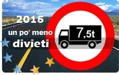 Divieti di circolazione 2016: il Ministro firma il Calendario