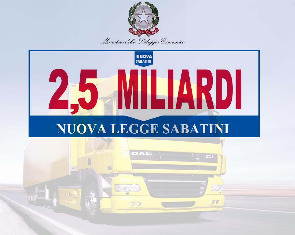 Nuova Sabatini. Chiarimenti del Ministero dello Sviluppo Economico, sull’estensione al settore trasporti.