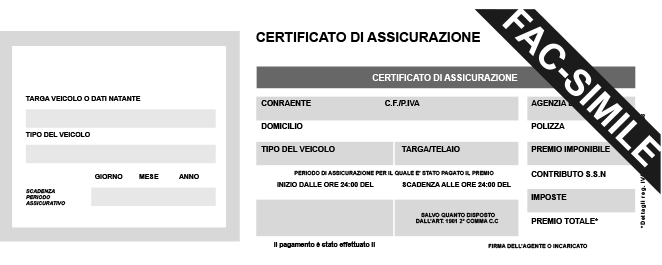 Certificato Assicurativo: Circolare Polstrada conferma non sanzionabilità per mancato possesso del certificato originale di assicurazione obbligatoria
