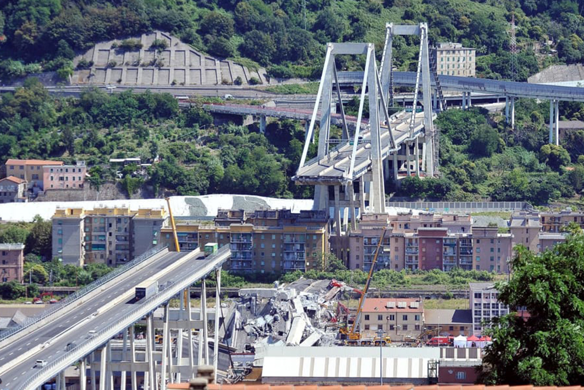 Crollo Ponte Morandi: gli itinerari alternativi per il traffico di lunga percorrenza