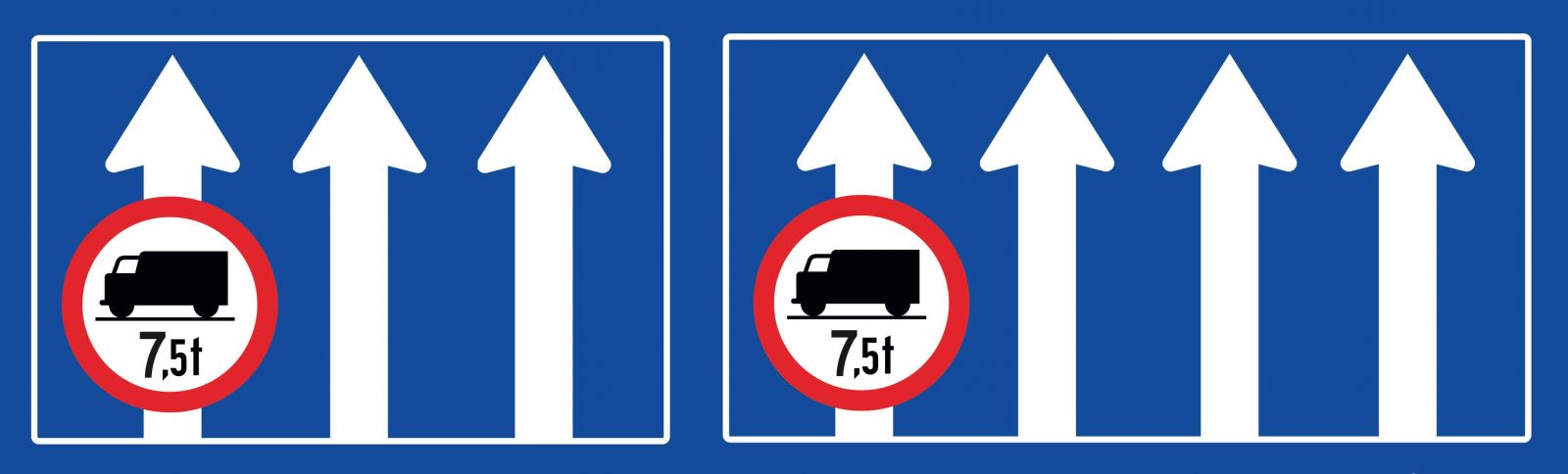 Austria. Nuove regole per la circolazione dei mezzi pesanti sulle autostrade a tre o 4 corsie.