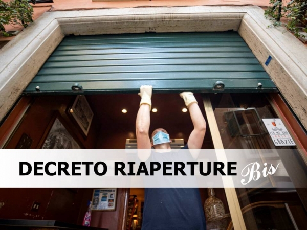 Nota del Ministero dell’Interno sulle riaperture previste dal D.L. 65/2021