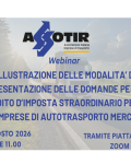 Credito di imposta straordinario a favore dell’autotrasporto: pubblicate le linee guida per le aziende, il 4 agosto il seminario di ASSOTIR