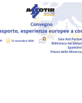 L’autotrasporto guarda all’Europa: il 12 novembre al Senato il convegno promosso da ASSOTIR